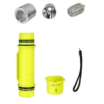 LED XM-T6 Professional Diving Flashlight Scuba Safety Light Diving Lamp Diving Lighting Tool Work Li