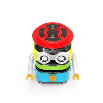 Robospace TacoBot DIY STEAM RC Robot Obstacle Avoidance Infrared Tracking Sing Dance Robot Toy