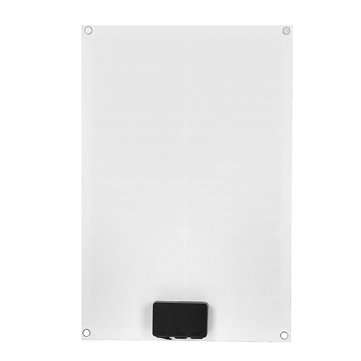 20W 18V 5V EVA + PET Solar Panel with Dual USB & DC In-line