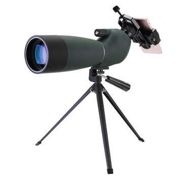 LUXUN 25-75X70  HD Waterproof BAK4 Optic Zoom Len Monocular Eyepiece Telescope