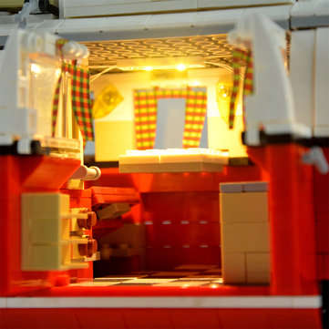 DIY LED Light Lighting Kit ONLY For LEGO 10220 Advanced Models VW T1 Camper Van