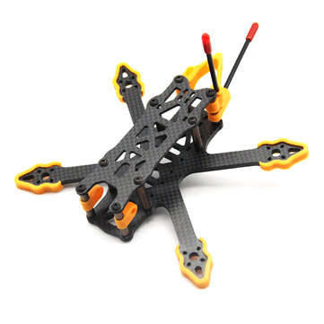 URUAV UR25 140mm Wheelbase 3 Inch 4mm Arm Carbon Fiber FPV Racing Frame Kit for for Tyro79S upgrade