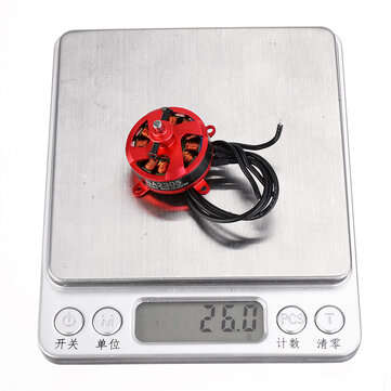 Racerstar RC Brushless Motor BA2305 1600KV Support 1S 2S 3S 8060 9050 Prop for Fixed Wing RC Airplan