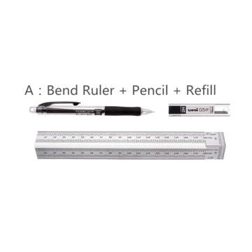 Drillpro 180mm Stainless Steel Precision Bend Ruler Woodworking 90 Degree Square Markin... (TYPE: A)