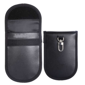 Car Key Signal Blocker Case Faraday Cage Fob Pouch Keyless Anti-theft Bag 20*10cm