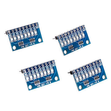 3.3V 5V 8 Bit Blue/Red Common Anode/Cathode LED Indicator D... (COLOR.: RED | VERSION1: COMMONANODE)