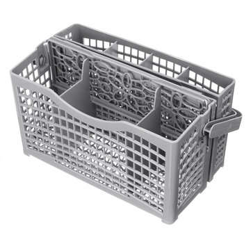 2 In 1 Universal Dish Washer Cutlery Basket for Maytag Whirpool LG Samsung