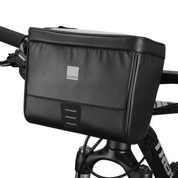 Sahoo 2L Cycling Bike Bag Handlebar Front Tube Basket Bag Waterproof Bag For Electric Scooter E-bike