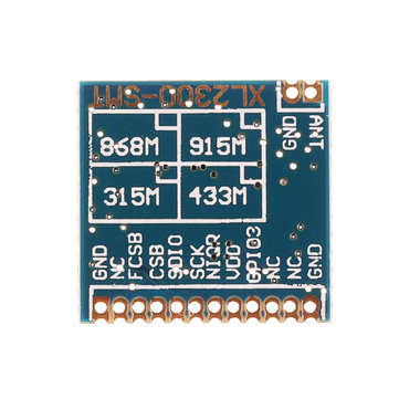CMT2300A SI4438/SI4432 433MHz LoRa Wireless Transceiver Module RF Transmitter Receiver Spring Antenn