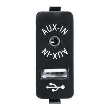 USB AUX In Auxiliary Audio Input Socket Switch Interface Panel For BMW E81 E87 E60 E90 F10 F12 E70 F