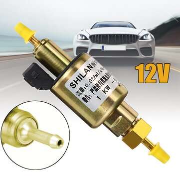 12V/24V Universal Auto Electric Diesel Oil Fuel Pump For Car Parking Air Heater (VOLTAGE: 12V)