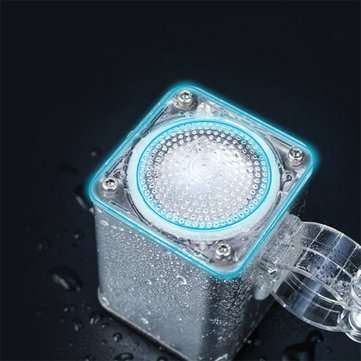 Wireless Motorcycle bluetooth Speaker With LED Headlights Audio Voice Navigation Electric Bike Water