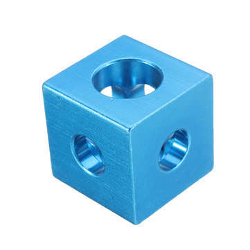 Machifit Three Way Cube Connector for 2020 V-slot Aluminum Extrusions Profile Blue