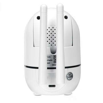GUUDGO 1080P 2MP Dual Antenna Two-Way Audio Security IP Camera Night Vision  Motions Detection Camer