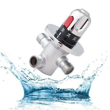 Brass Thermostatic Mixing Faucet Valve Mixer Valve for Bidet Faucet Shower Mixer with Diverter