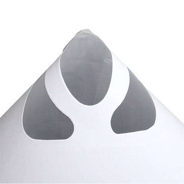 100 Pcs Disposable Paint Paper Strainers with 1Pcs Silicone Filter Water Filter