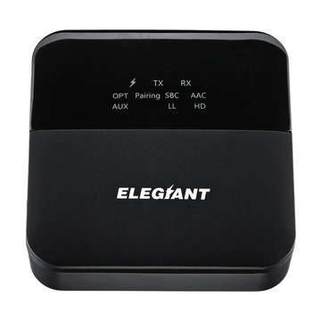 bluetooth 5.0 Transmitter Receiver Wireless Audio Adapter 20m Range with 3.5mm Digital Optical Tosli