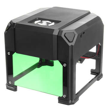 3000MW USB Laser Engraving Cutting Machine DIY Logo Printer CNC Engraver Desktop