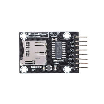 RobotDyn 2GB Micro SD Card Module Uno Mega Leonardo Nano ProMini 8bit Microcntrollers