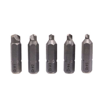 Drillpro 22pcs Damaged Screw Extractor Set for Broken Screw HSS Broken Bolt Extractor Screw Remover