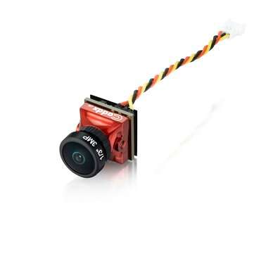 Caddx Turbo EOS2 4:3 1200TVL 2.1mm 160 Degree 1/3 CMOS Mini FPV Camera... (COLOR.: RED | MODE: NTSC)