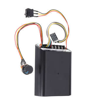 PWM DC Motor Speed Controller Max 60A CW CCW Digital Display 0~100% Adjustable Drive Module Build in