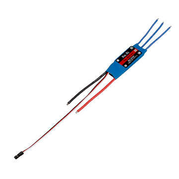 RW.RC 40A Brushless ESC 5V2A BEC 2S 3S for RC Models Fixed Wing Airplane Drone