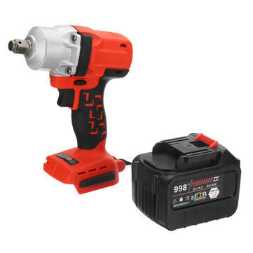 600Nm 89800mAh 1/2`` Cordless Impact Wrench Power Driver Electric Wrench Socket