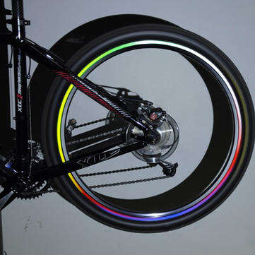 Bike Bicycle Wheel Rims Reflective Stickers Luminous