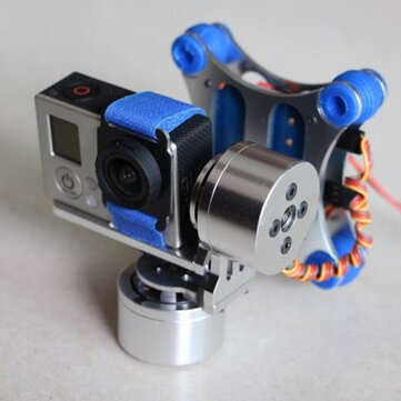 2 Axis Brushless Action Camera Gimbal with Controller Support Remote Control for GoPro 3 FPV Racing