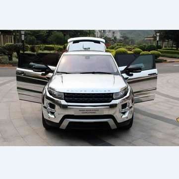 15 x 152cm Auto Sticker Silver Chrome Wrapping Vinyl 5.9"x60"