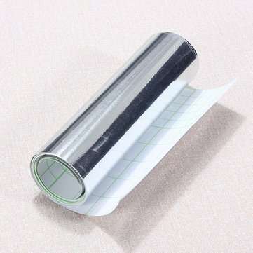 15 x 152cm Auto Sticker Silver Chrome Wrapping Vinyl 5.9"x60"