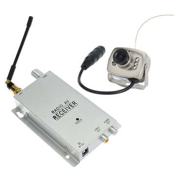 1.2G Wireless Camera Kit Radio AV Receiver With Power Supply (TV SYSTEM: NTSC)