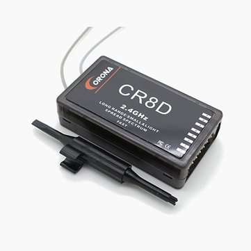 Corona 2.4G 8CH CR8D DSSS Receiver V2
