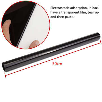 Dark Black Car Window Tint VLT 20% 6M x 50CM Film Tinting Solar Protection