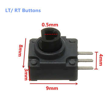 Replacement LB/ RB+ LT/ RT Buttons Set for XBOX360 Wireless Controller