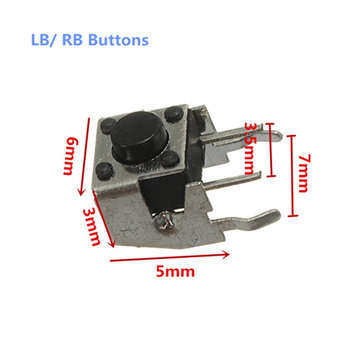 Replacement LB/ RB+ LT/ RT Buttons Set for XBOX360 Wireless Controller