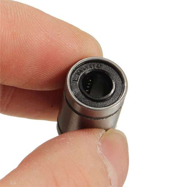 LM6UU/LM8UU/LM10UU Linear Bearing Steel 3D Printer Accessories (Size LM8UU)