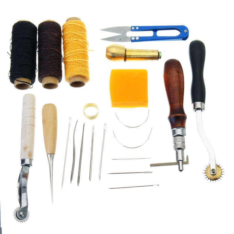 12Pcs Leather Craft Hand Stitching Sewing Tool Leather Hand Sewing Tool