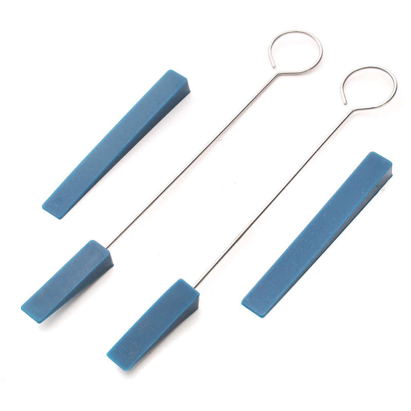 6Pcs Professional Piano Tuning Hammer Wrench Lever Mute Kit Strip Rubber Mute