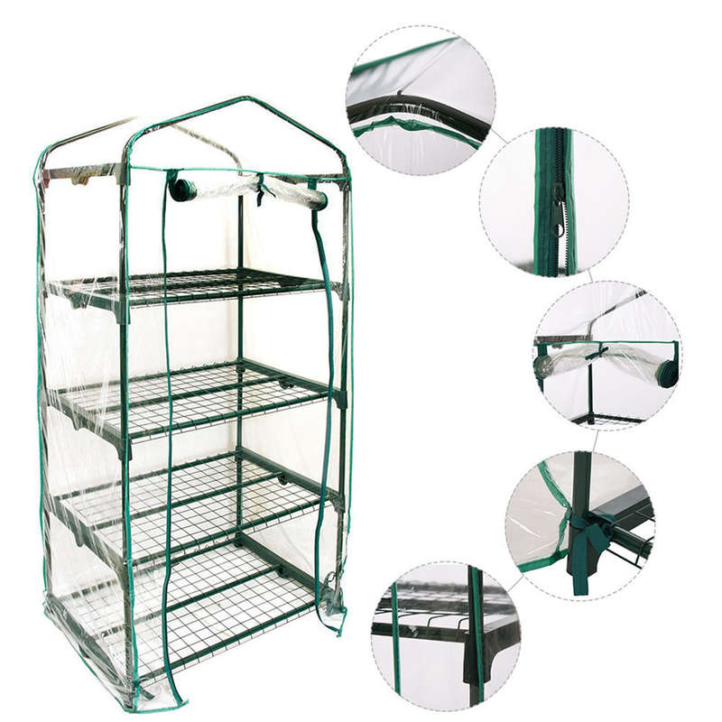 New 6949160cm Garden Green House Mini Portable Outdoor Warm Greenhouse Cover Flower Plants Gar