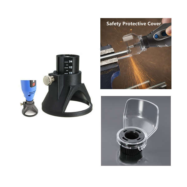 Drill Carving Rotary Positioner Locator With Safety Protective Cover