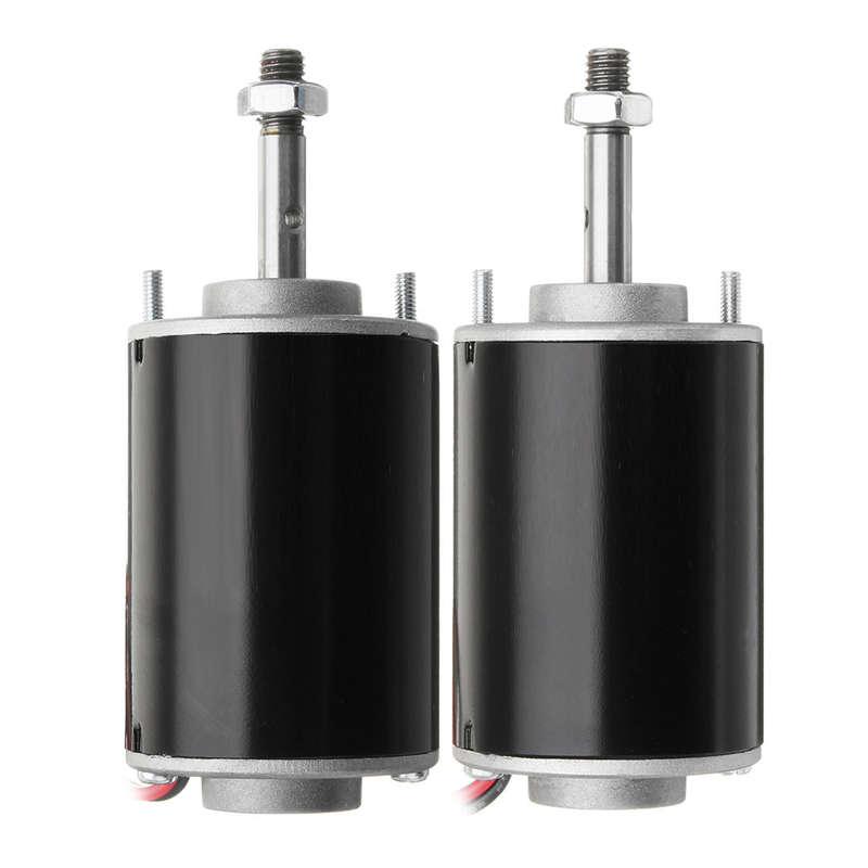 12/24V 30W High Speed Permanent Magnet Mute Metal DC Motor CW/CCW For DIY Generator (Voltage 12V)