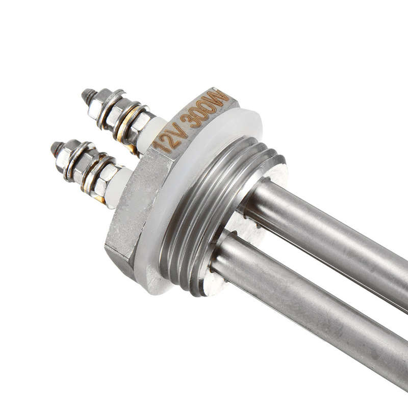 12V 300W NPT BSP Immersion Water Heater Heating Element Solar Energy (Type B) - Free Shipping