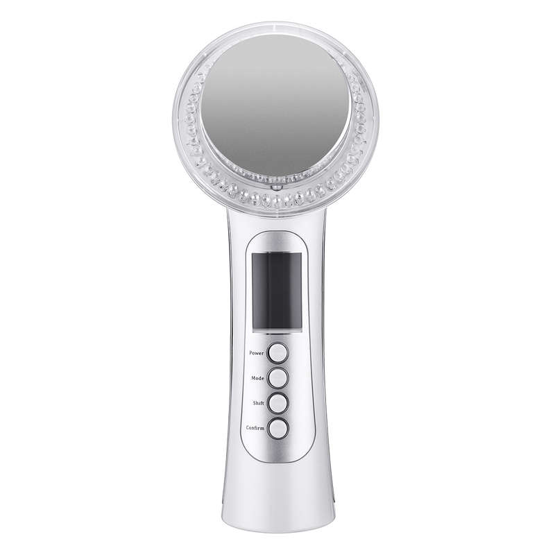 Galvanic IONS Ultrasound Photon Therapy LED Light Device Face Lift Massager Beauty Machine