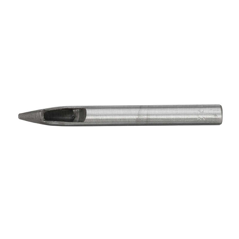 2mm Width Oval Shape Hole Punch Cutter Belt Hollow Leather Puncher (Size 4mm)