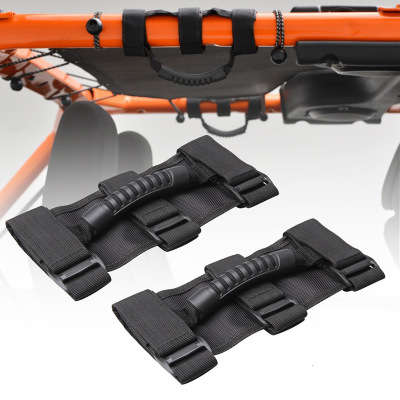 2Pcs UTV ATV Universal Sports Roll Bar Cages Grab Handle Hold For Jeep