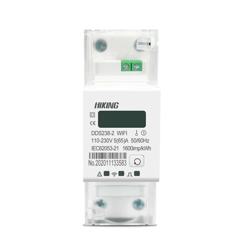 DDS238-2WIFI 90-300V 50/60Hz Tuya Single Phase 65A Din Rail WIFI Smart Energy Meter Timer Power Cons