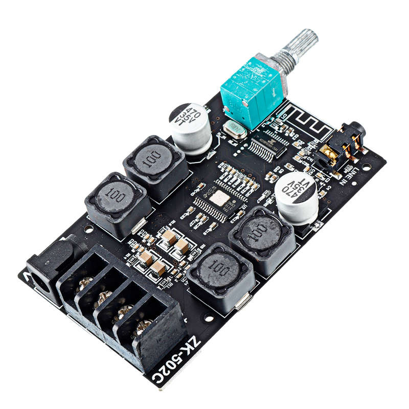 TPA3116D2 50W+50W Speaker Audio Amplifier with Filter HIFI Level 2.0 Stereo bluetooth Digital Power