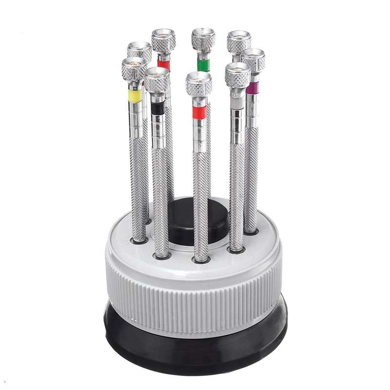 9 Pcs Precision Screwdriver Set Jewelry Eyeglasses Glasses Watch Repair